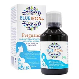 Blueiron Ferro Gravidanza + Acido Folico Liquido Orale, 250 ml