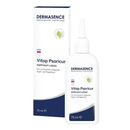 Dermasence Vitop Psoricur liquido per cuoio capelluto, 75 ml