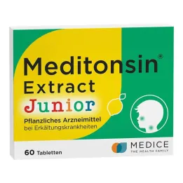 Meditonsin Extract Junior compresse fredde alle erbe, 60 pz