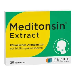 Meditonsin Extract compresse fredde a base di erbe, 20 pz