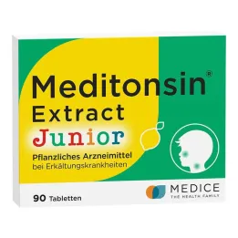 Meditonsin Extract Junior compresse fredde alle erbe, 90 pz