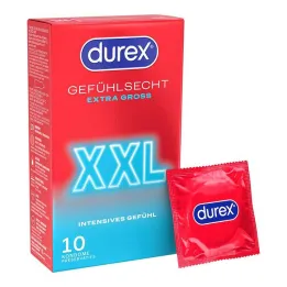 Preservativi Durex Feel Real XXL , 10 pezzi