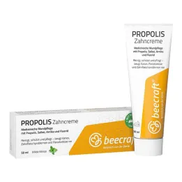 BEECRAFT Dentifricio alla propoli, salvia, arnica, fluoro 50 ml Dentifricio, 50 ml