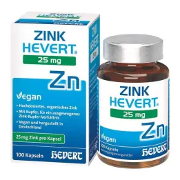 Zinco Hevert 25 mg capsule, 100 pz