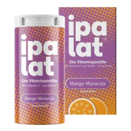 Ipalat La pastiglia vitaminica mango-frutto della passione, 40 pezzi