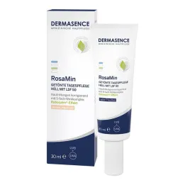 Dermasence Rosamin crema da giorno colorata LSF 50, 30 ml