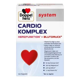 Capsule del sistema cardio complesso Doppelherz, 120 pezzi