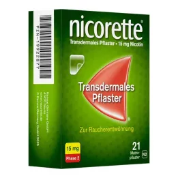 nicorette TX cerotto 15 mg, 21 pz