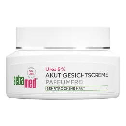 Sebamed Crema Viso Acute Urea 5% senza profumo, 50 ml
