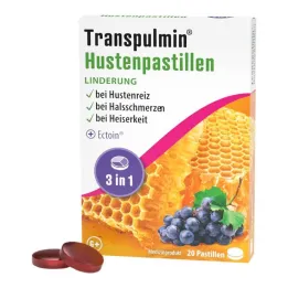 Pastiglie per la tosse Transpulmin, 20 pz