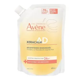 Confezione di ricarica di olio detergente Avene Xeracalm A.D, 400 ml