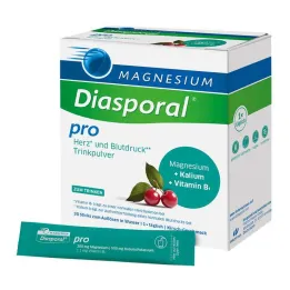 Diasporal di magnesio per cuore e pressione sanguigna in polvere, 30 pz