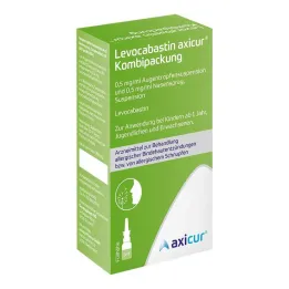 Levocabastin axicur associazione 0,5 mg/ml 4ml AT + 5ml Nas, 1 p