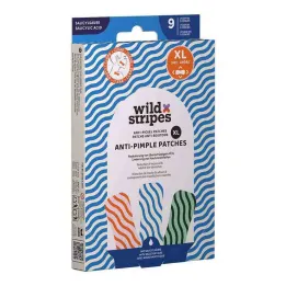 Cerotti anti-brufoli Wild Stripes XL Trasparenti, 9 pz