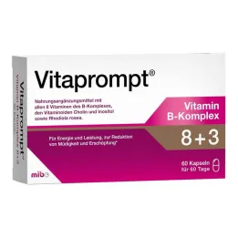 Vitaprompt Complesso di vitamine B 8 + 3 capsule, 60 pezzi