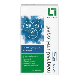 Magnesium-Loges vario 100 mg capsule, 180 pezzi
