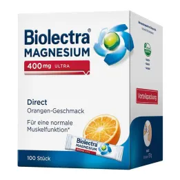 Biolectra Magnesium 400 mg ultra diretto Arancia, 100 pz