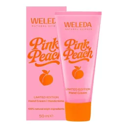 Crema per le mani Weleda Pesca Rosa, 50 ml