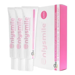 Gel sbiancante per denti Onlysmile, 3X40 ml