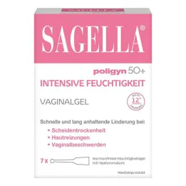 Sagella poligyn 50 + gel idratante intensivo, 7 pz