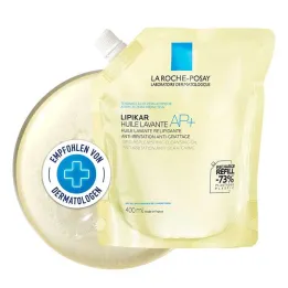 Olio da doccia e bagno La Roche-Posay Lipikar AP + , 400 ml
