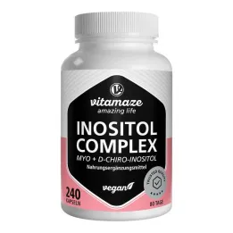 Complesso di inositolo cromo + vitamina B6 + acido folico Capsule, 240 pz