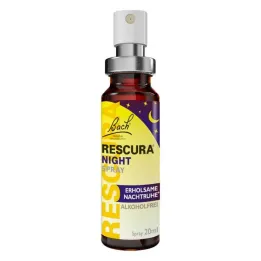 Fiori di Bach Rescura Notte Spray senza alcool, 20 ml