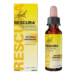 Fiori di Bach Rescura gocce senza alcool, 10 ml