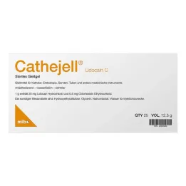 Lubrificante sterile Cathejell Lidocaine C Zhs 12,5 g, 25 pz