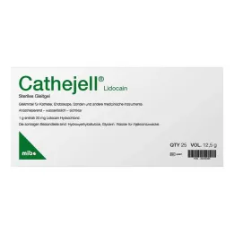 Lubrificante sterile Cathejell Lidocaina Zhs 12,5 g, 25 pz