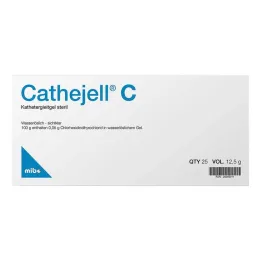 Lubrificante sterile Cathejell C Zhs 12,5 g, 25 pz