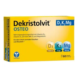 Capsule Dekristolvit Osteo D3K2 Mg, 60 pz