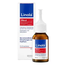 Linola Acute con prednisolone e acido salicilico, 50 ml